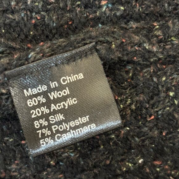 Lenor Romano Men XL X-Large Wool Full Zip Cardigan Sweater Cable Knit C029 -2 - Picture 8 of 16